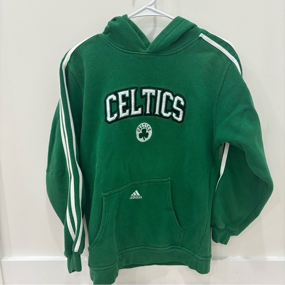 adidas Other - Vintage Adidas Youth Celtics Sweatshirt Hoodie (L 14-16) perfect for NBA finals!